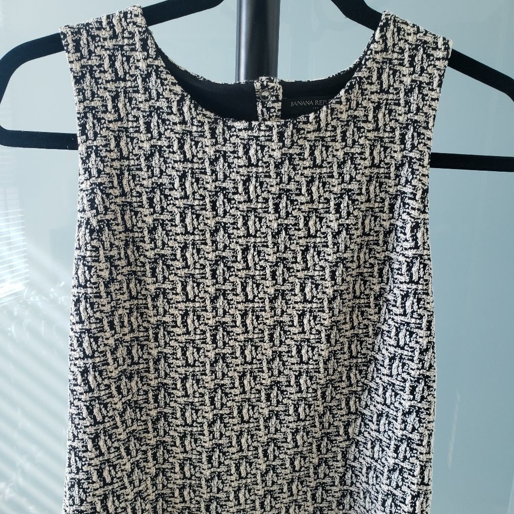 Faux Tweed Banana Republic Blouse